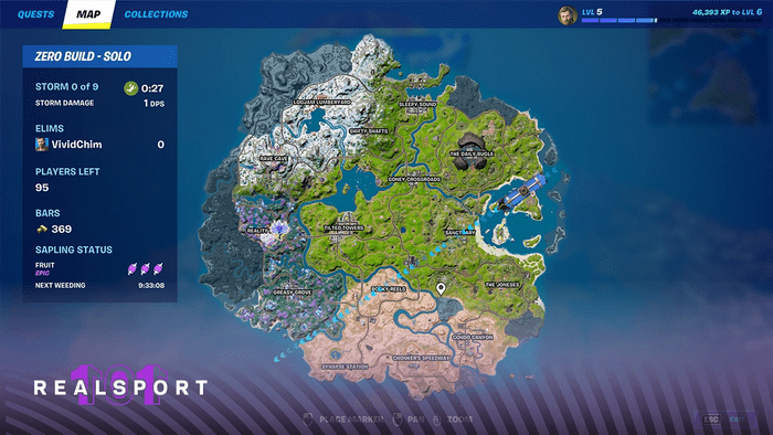Modifiche alla mappa della stagione 3 di Fortnite Capitolo 3